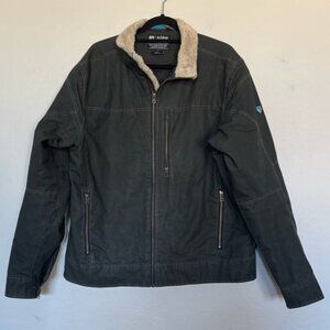 Kuhl Mens Burr Lined Jacket Gunmetal size XL